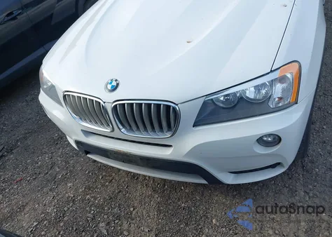 2013 BMW X3 xDrive28I z USA, uszkodzony, nr VIN 5UXWX9C50D0D01778